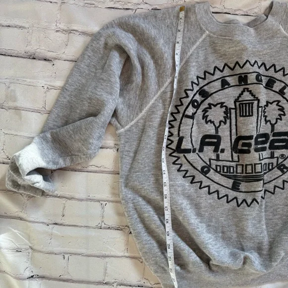 L.A. Gear Gray Sweatshirt - Picture 5 of 7